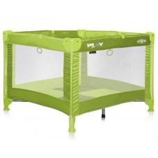Детский манеж Bertoni Just4kids Play Green Hippo